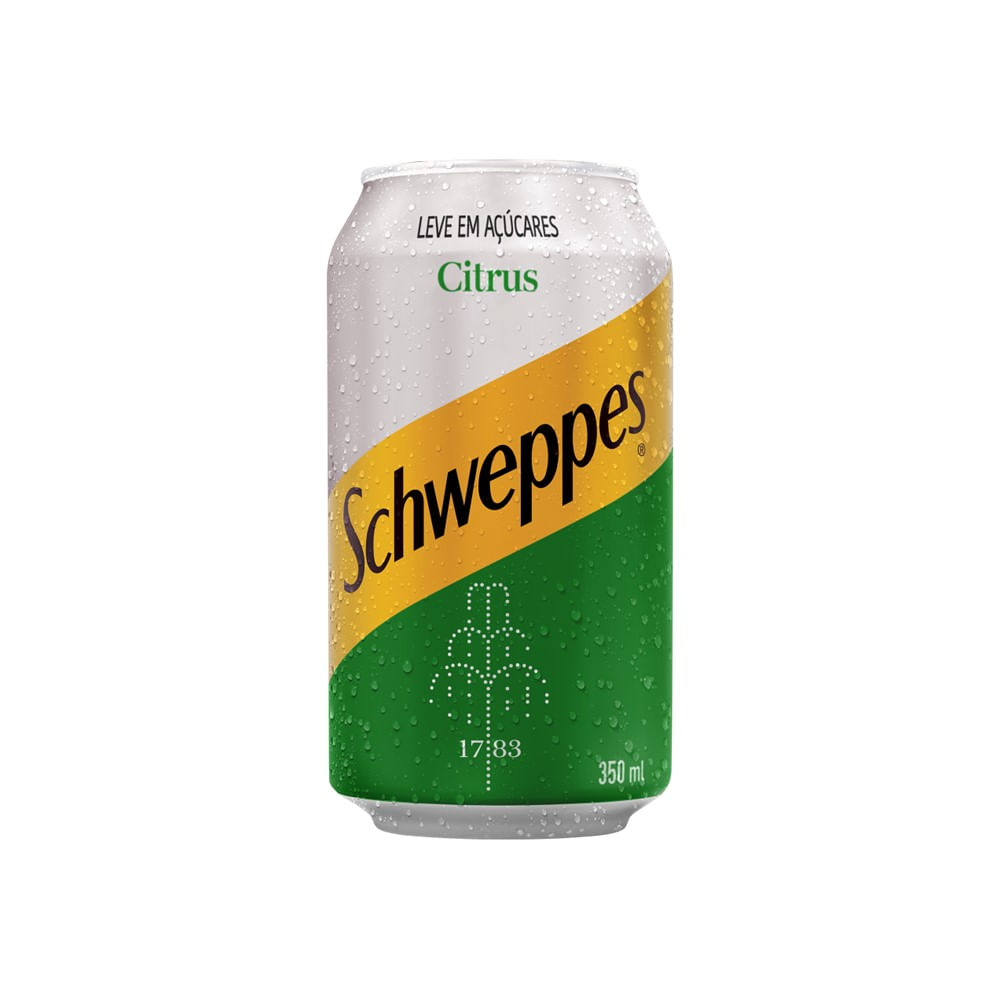 Refrigerante lata 350ml Schweppes
